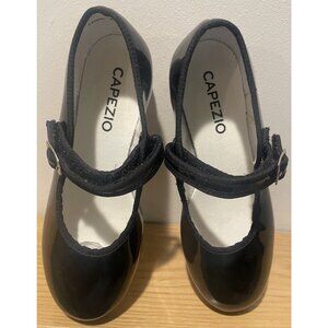 Capezio Mary Jane Big Kid 3800C Tap Shoe Patent Leather Size 2W Big Kid NEW